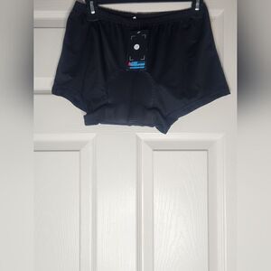 NWT ARSUXEO XL  Black MESH CYCLING SHORTS - MEN'S